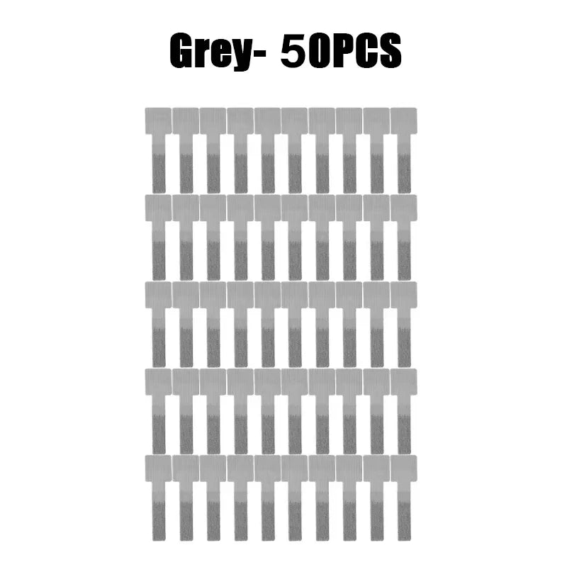 10-100Pcs Reusable Cable Tie Velcro Ties Self-Adhesive Power Cord Cable Holder Adjustable Cord Storage Desktop Organiser Manager