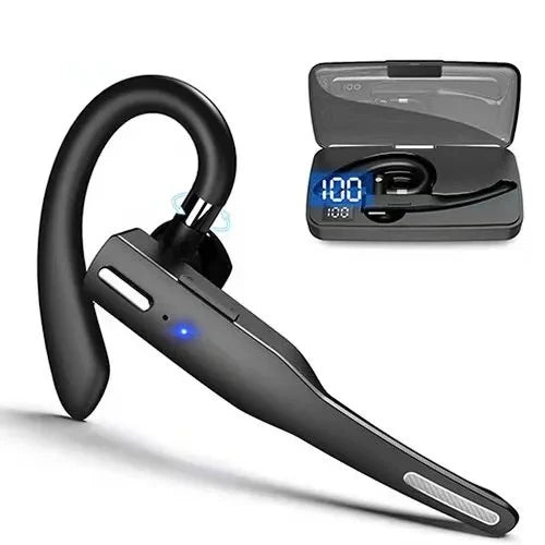 YYK-525 Wireless Bluetooth Headset Business Ear-mounted Bluetooth-compatible V5.1 Hands-free Call Noise Reduction Headphones
