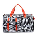 Fashionable Leopard Print Sports Gym Bag with Independent Shoe Compartment for Suitable for Travel Camping Storage Fitness Yoga
