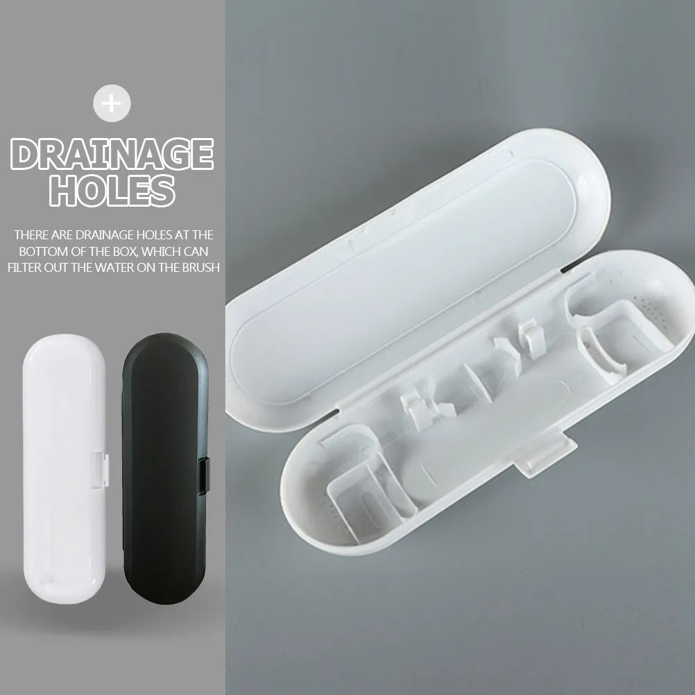 4Pcs Toothbrush Travel Case Electric Toothbrush Storage Box Dustproof Holder Portable Carrying Case for Travel Outdoor