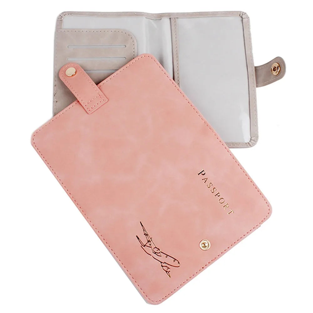 Passport Cover Case Passport Holder Wallet Card Holder Hot Stamping Fashion Travel Accessories