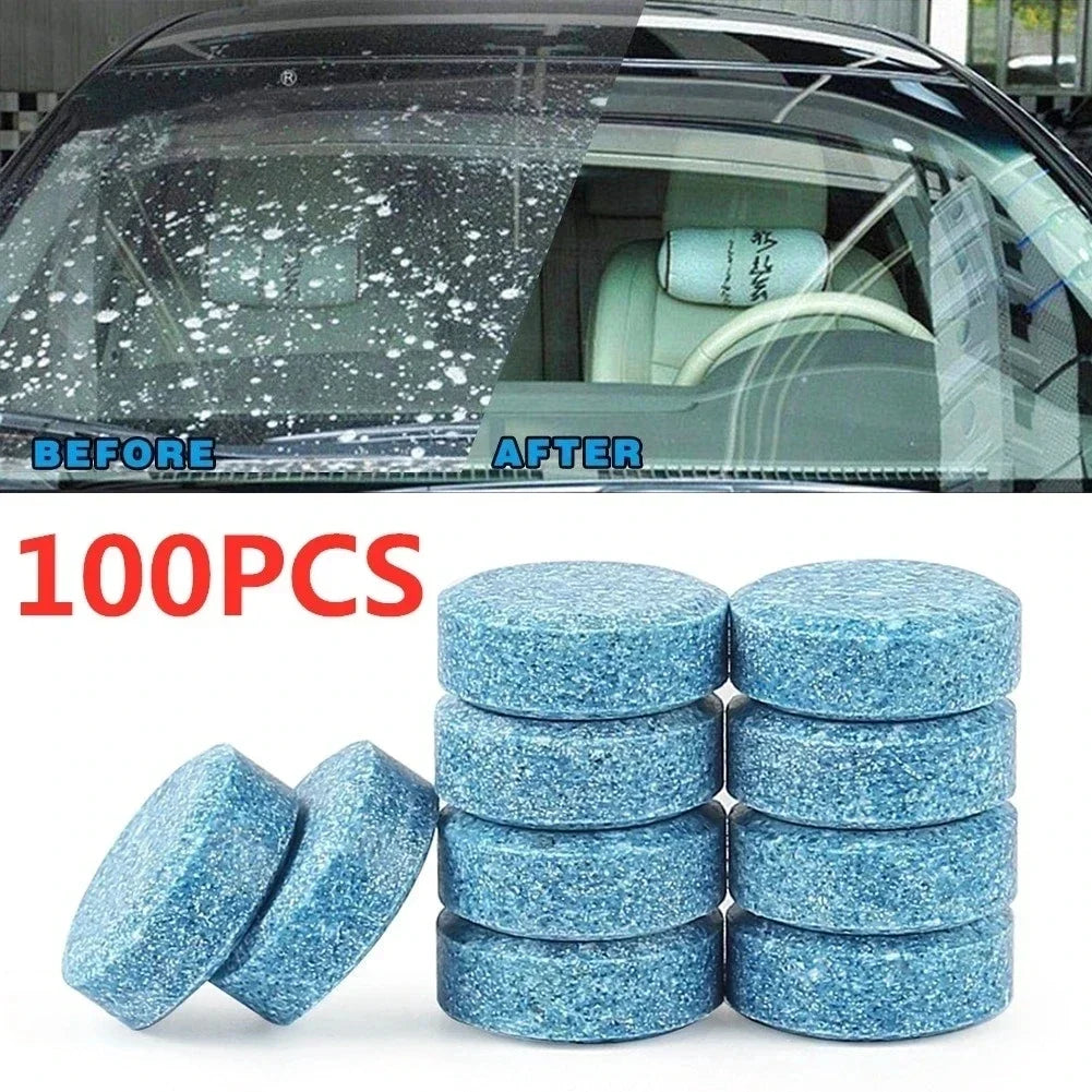 New Water Effervescent Glass Tablets for Cars Automotive Solid Cleaner Superconcentrate Anti-freeze and Degreasing Film