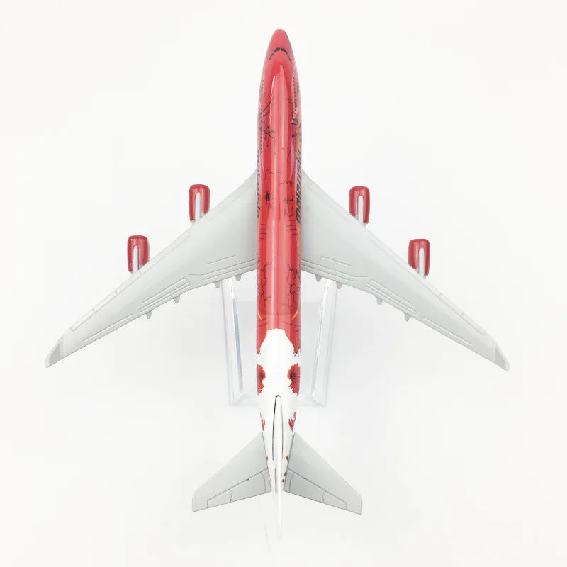 1/400 Scale Model plane Malaysia Airlines b747 Miniature Airplane model Replica Alloy Material Authentic Collectible Gift