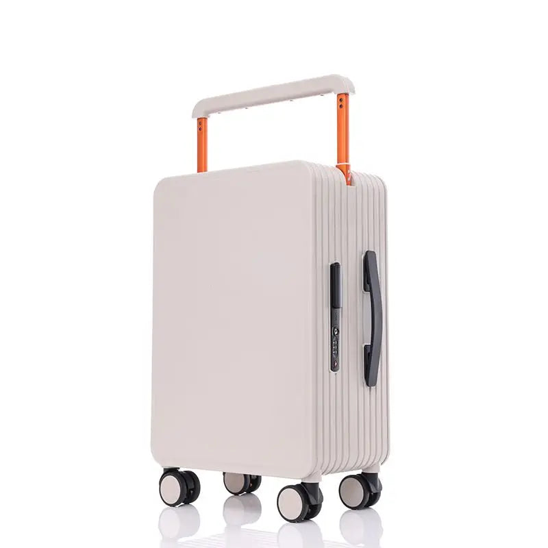 Wide pull suitcase, women's pull suitcase, men's travel suitcase, checked in box, 20 inches 24 inches boarding case, checked in