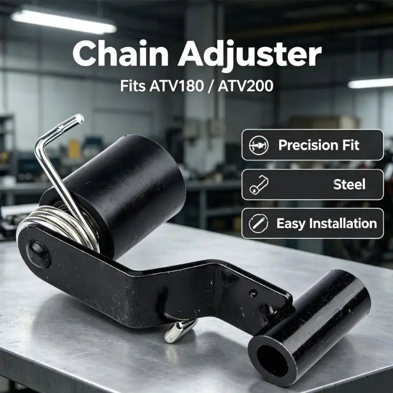 Drive Chain Tensioner Assembly with Spring Roller Bracket Set for ATV180/200