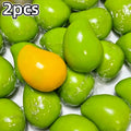 Handmade Squishy Mango Stress Ball Toy Color-changing Mango Squeeze Fidget Toys ASMR Sensory Stress Relief Toy for Adult