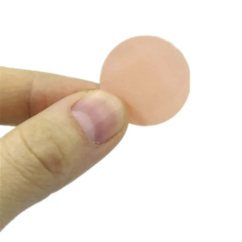 10-100Pcs Mini Round Band Aid Skin Color Wound Dressing Plaster First Aid Patch Breathable Waterproof Adhesive Bandages Tape