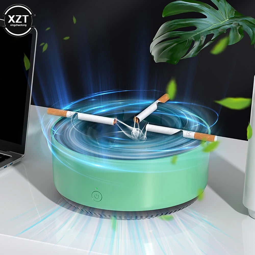 Multipurpose Ashtray Air Purifier Anion Purification Practical Ash Ashtrays Portable Gadgets House Accessories for Family Office