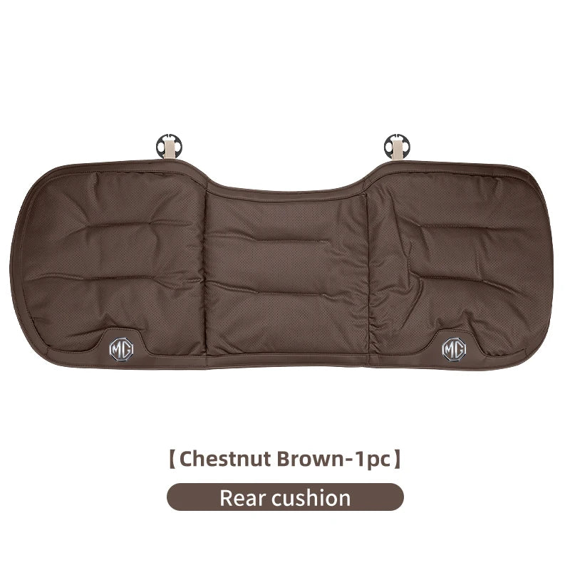 Car Velvet Cushion Leather Backrest Waist Pad Protector Cover AccessoriesFor Morris Garages MG 6 3 5 7 TF ZR ZS HS GS GT Hector