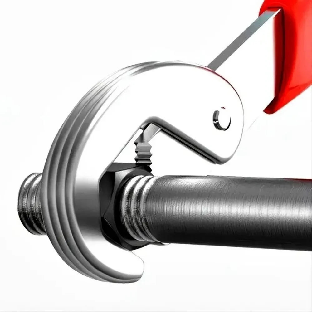 Multifunctional Universal Wrench Ratchet Spanner Practical Hand Repair Tools with Flexible Opening for Car Bicycle and Pipeline