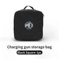 Car Charging Gun Storage Bag Trunk Cable Tools Pouch Interior For Morris Garages MG 6 3 5 7 TF ZR ZS HS GS GT Hector RX5 RX8 350