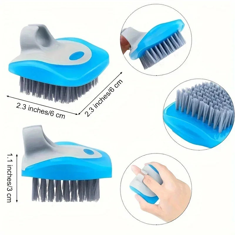 3pcs Vegetable Brush, Potato Peeler Brush, Fruit Cleaning Tool