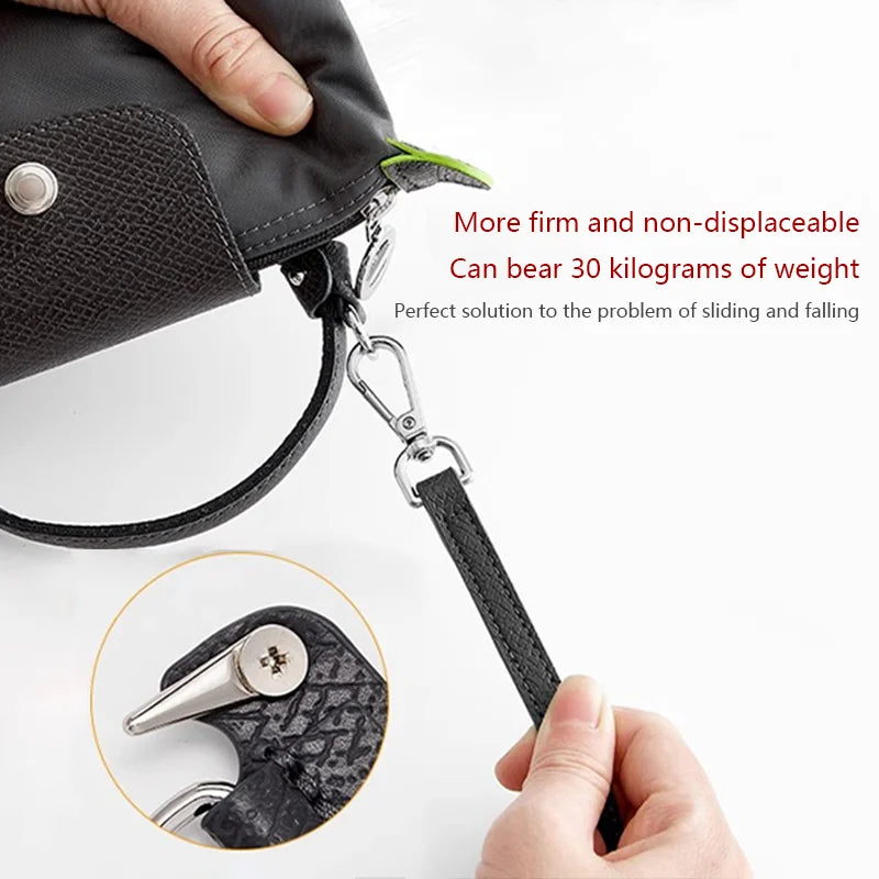 Leather Replacement Crossbody Bag Strap,Bag Shoulder Strap Fit for Longchamp Mini,Length-Adjustable Bag Strap,Bag Accessories