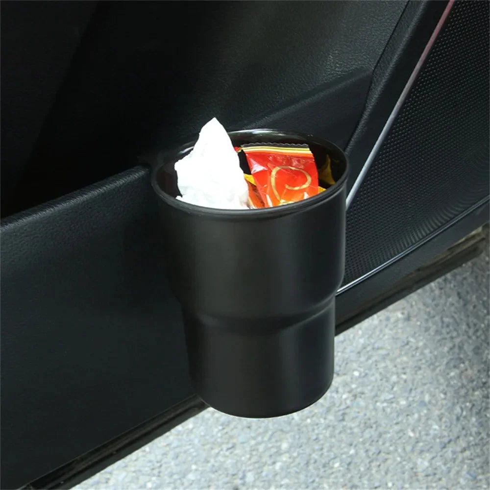2PCS Multifunctional Car Water Cup Holder Mobile Phone Holder Beverage Holder Trash Can Air Outlet Chair Back Door Armrest Box