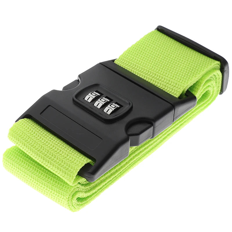 1Pcs Nylon Luggage Strap Adjustable Travel Suitcase Buckle Strap Baggage Belt Travel Accessorises Suitcase Packing Seat Belt