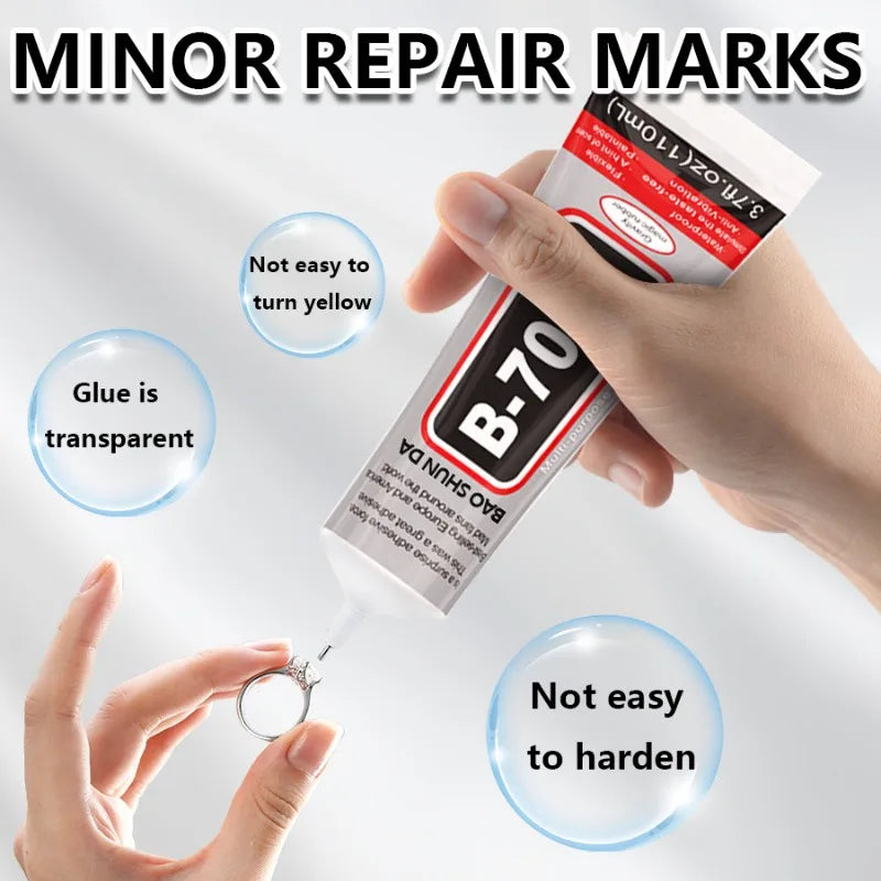 Special Glue for Sticking Diamonds Handmade DIY Jewelry Transparent Strong Glue for Repairing Sailor Phone Frame Universal Glue