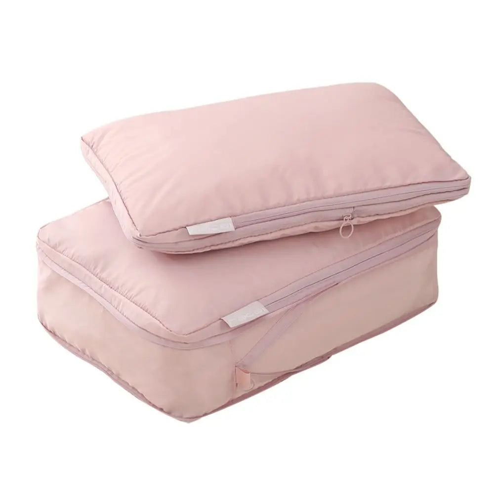 Portable Travel Compression Bag for Down Jackets Large Capacity Storage Packing Bag for Clothes Space Saving Luggage Organizer