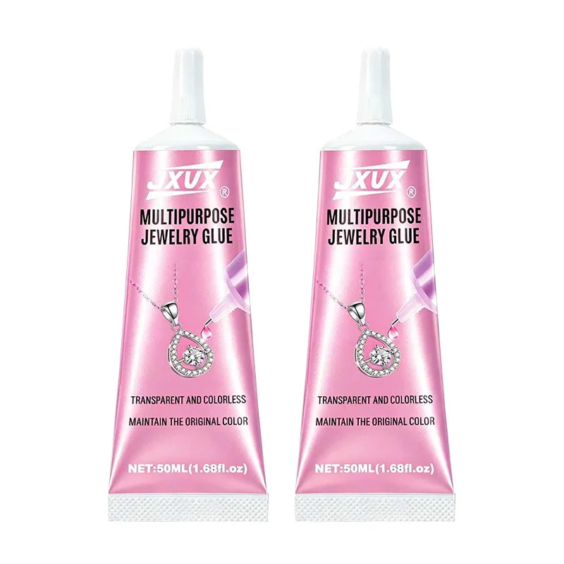 B7000 Jewelry Glue Clear for Rhinestone 50ml/1.68fl.oz Craft Adhesive Glue with Precision Tip B-7000 Multi Function Fabric Glue for Metal Stone Nail Art Jewelry