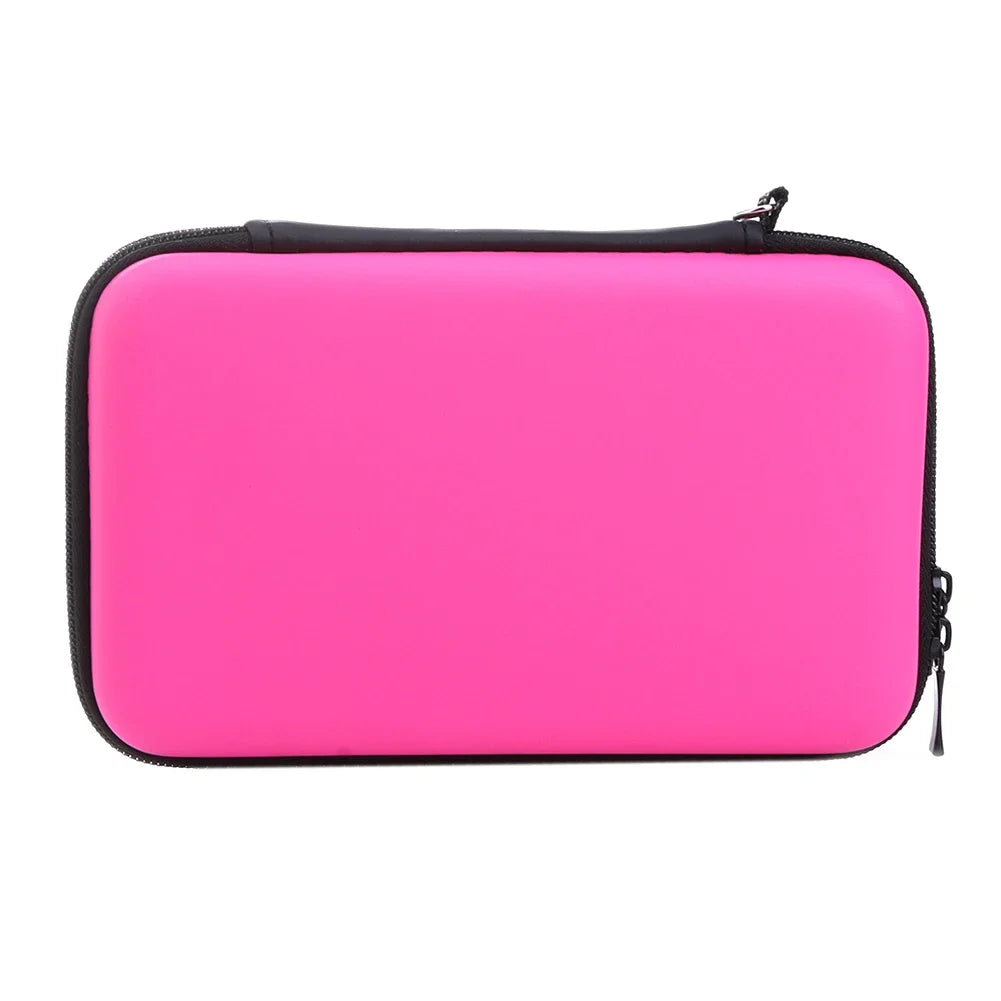 EVA Storage Bag Case Hard Cover Carrying Bags Power Bank Pouch Case for Hard Drive SSD Nintendo New 3ds Xl/ 3ds Xl New 3dsxl/lL