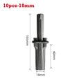 10pcs 14/16/18mm Stone Splitter Wedge & Feather Shims Concrete Rock Stone Splitter Marble Granite Splitter Hand Tool Accessories