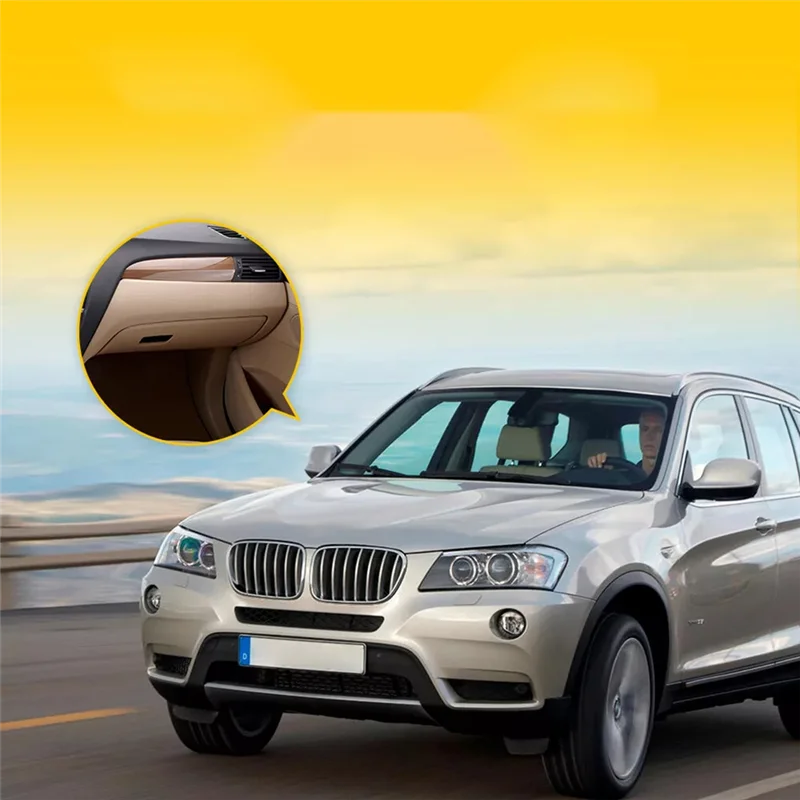 QB-Car Front Dash Glove Box Door Lid Beige 51169242087 For 2011-2017 BMW X3 F25