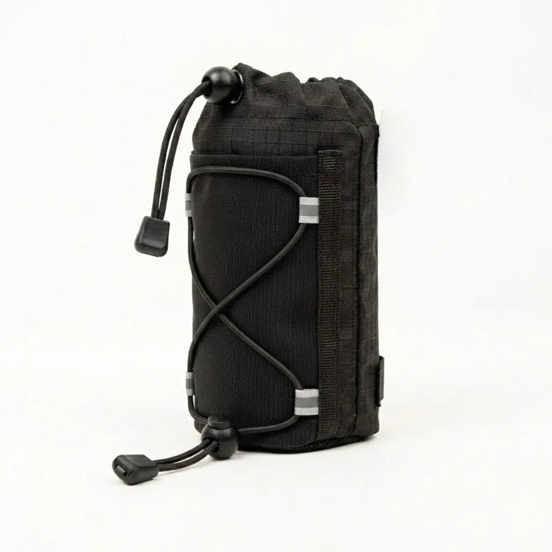 Outdoor Sports Backpack Shoulder Strap Hanging Bag Mobile Phone Water Bottle Storage Bag Camping Hiking Accessories Storage Bag