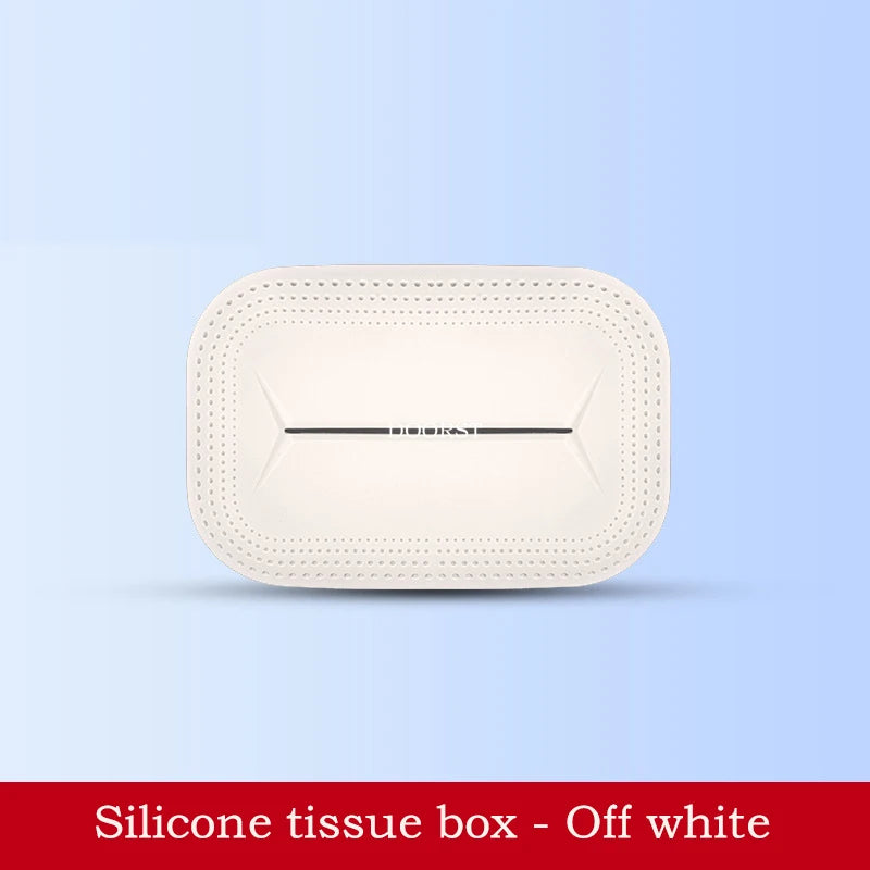 For Mercedes Benz A C E GLC S Class W177 W206 W214 X254 W223 Silicone Anti Slip Tissue Box Interior Modification Accessories