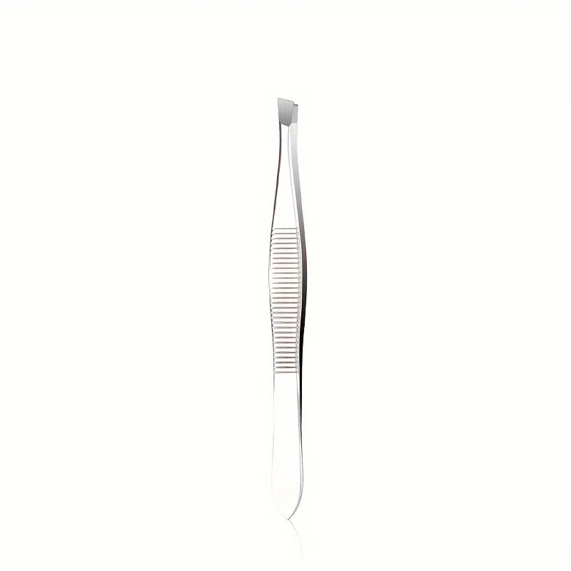 1/11/24 Pcs Tweezers Bulk Pack Stainless Steel Bulk Tweezers Designed for Effortless Eyebrow Plucking Remove Beard Makeup Tools