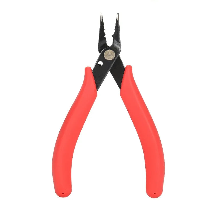 45# Carbon Steel Jewelry Pliers for Jewelry Making Supplies Crimper Pliers for Crimp Beads Red Crimping Pliers