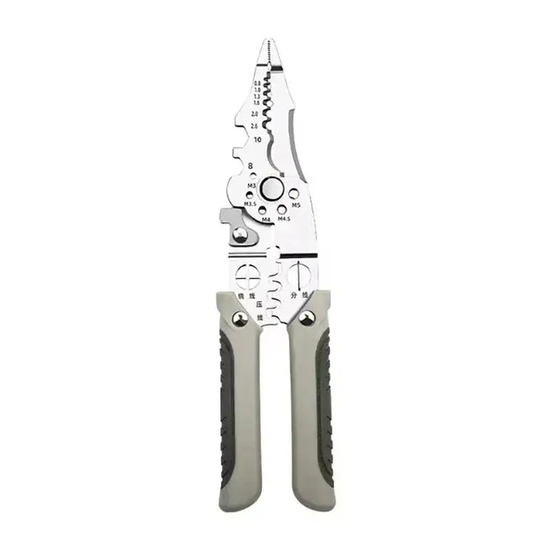 1/2/5pcs Wire Stripper Pliers Multitool, High Precision Electrical Crimper & Cutter, Ergonomic Non-Slip Hand Tools for Electricians, DIY Projects, Workshop Use, Practical Gift for Dad