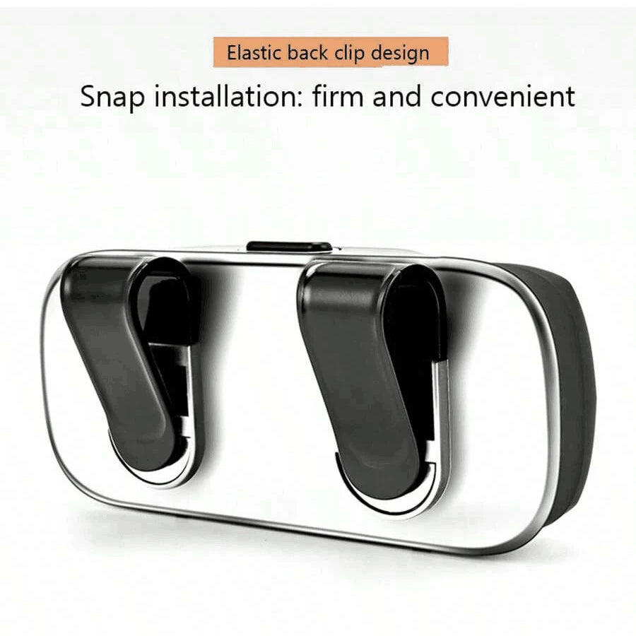 Press Switch Car Glasses Box Sun Visor Glasses Holder Internal Soft Fabric Scratch Resistant Shock-proof Eyeglasses Storage Case