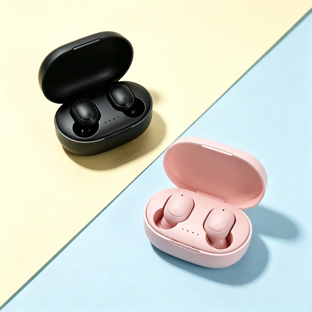 TWS Wireless Earphones Fone Bluetooth Earbuds Over-ear Bluetooth Headphones Create A Passive Seal for Enhanced Bass Response