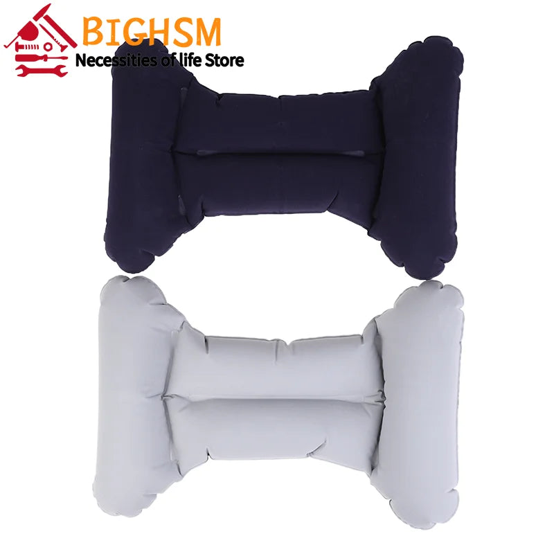 Inflatable Travel Nursing Waist Pillow, Blow Up Lumbar Body Back Support Pillow For Airplane Long Flight Journey Travel Airplane