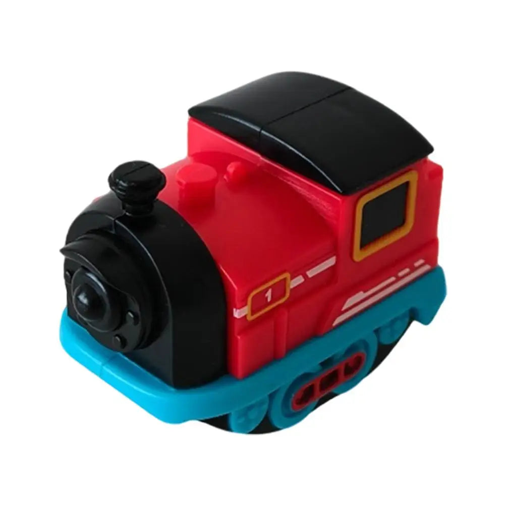 Electric Train Magnetic Train Car Railway Track Accessories Magical Orbital Cube For Kids Educational Train DIY Building Blocks