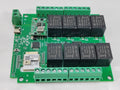 work with Tuya wifi or zigbee 8 channels Relay Switch Module with digital inputs Smart Home Remote Control board controller card