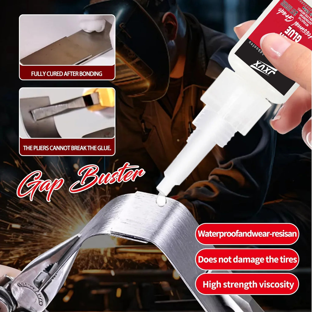 10PCS 502 Super Strong Adhesive 20g, Cyanoacrylate Insta Adhesive, for Hard Plastics, Crafts, Ceramics, Frame, Leather, Metal, Strong Bonding Liquid Versatile Glue Tool,With precision dispenser.