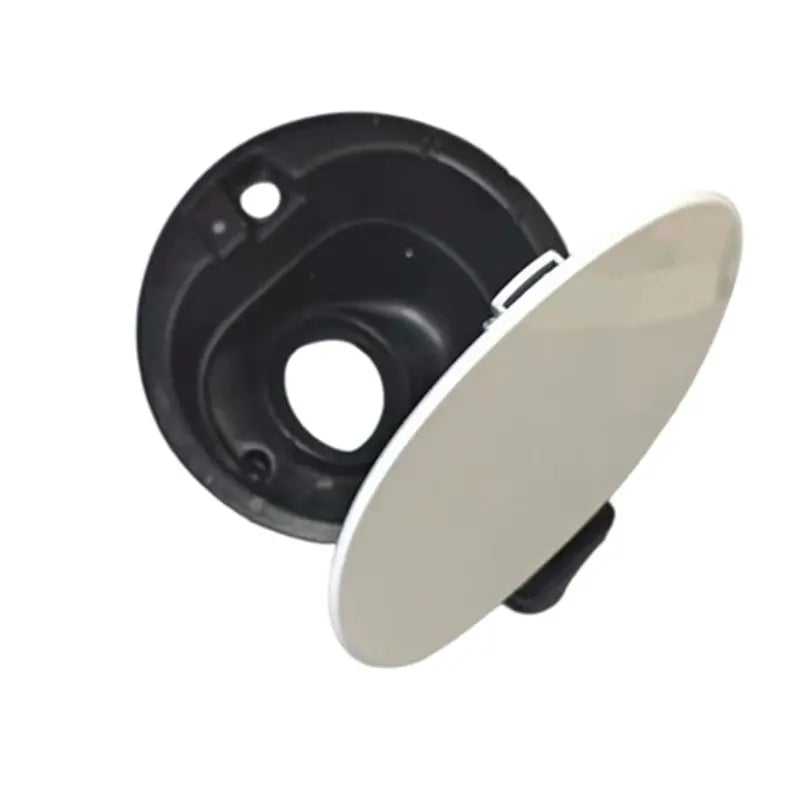 For VW Polo 2011-2018 Fuel Tank Outer Cover Lid Flap White 6R0809857D Fuel Tank Door Filler Cap 6RU809857