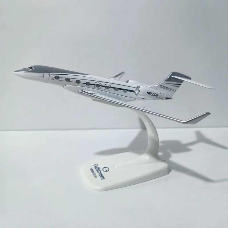 JASON TUTU Azerbaijan Airlines Gulfstream G650 Aircraft Diecast 1/200 Scale Planes Airplane Model Plane Model Gift