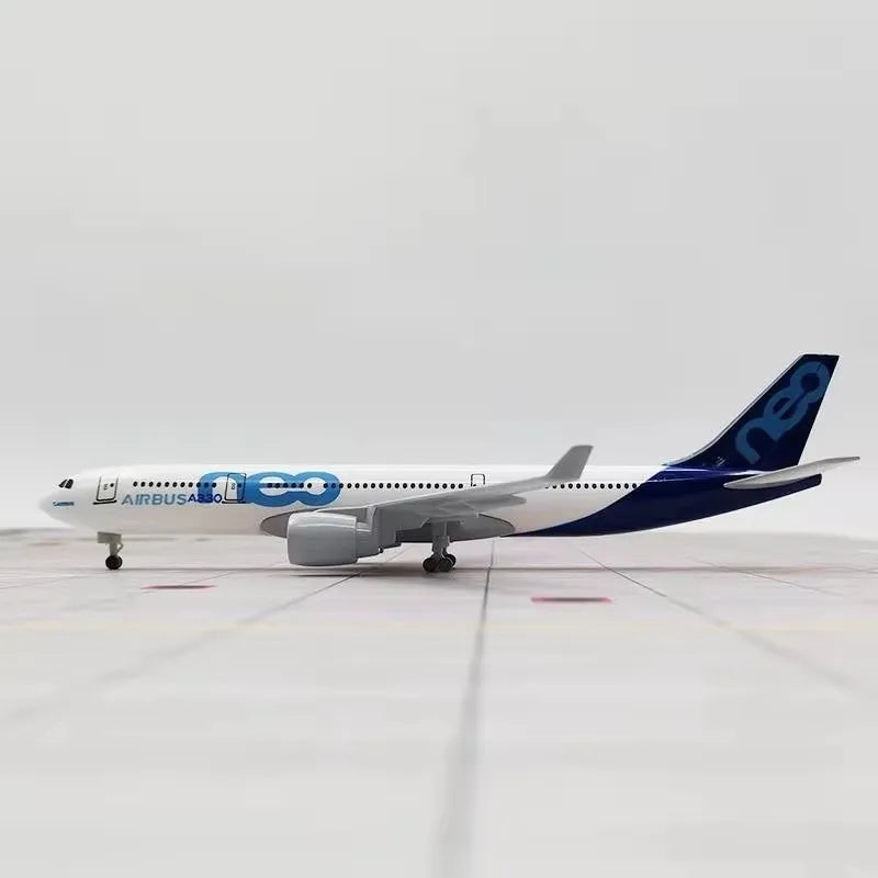 20cm Neo Prototype A330 Airbus 330 Airline Aircraft Model Metal Alloy Airplane Toys with Landing Gear