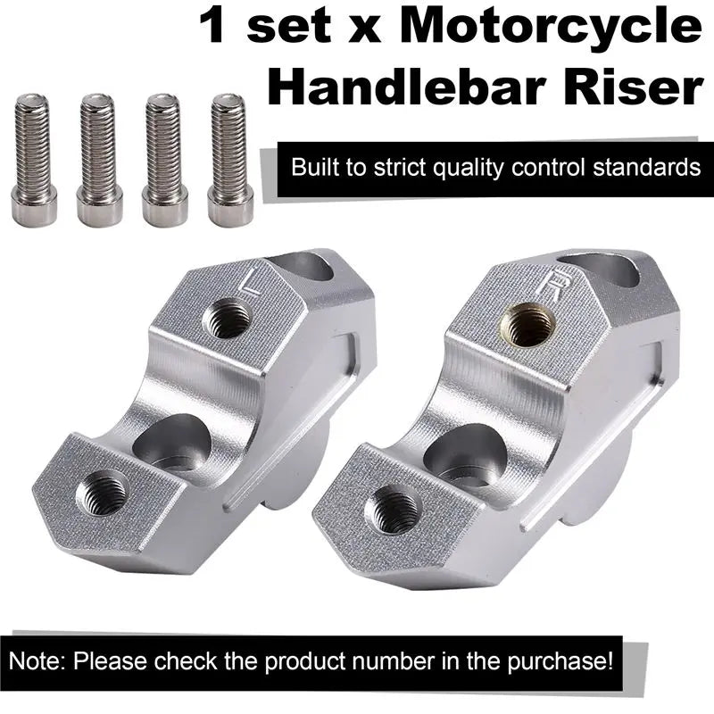 WO-Motorcycle Handlebar Riser For BMW F800GS F800 F 800 GS 2023-2025 Accessories Handle Bar Back Move Lift