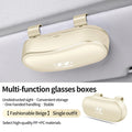 Car Sun Visor Glasses Box Portable Sunglasses Eyeglass Case For Hyundai i30 Ix35 KONA Encino Solaris Azera Grandeur Ig Accent Sa