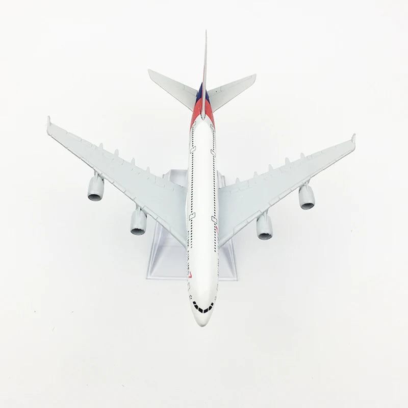 JASON TUTU 16cm Asiana Airlines Airbus A380 Plane Airplane Model Aircraft Model Diecast Metal 1/400 Scale Planes