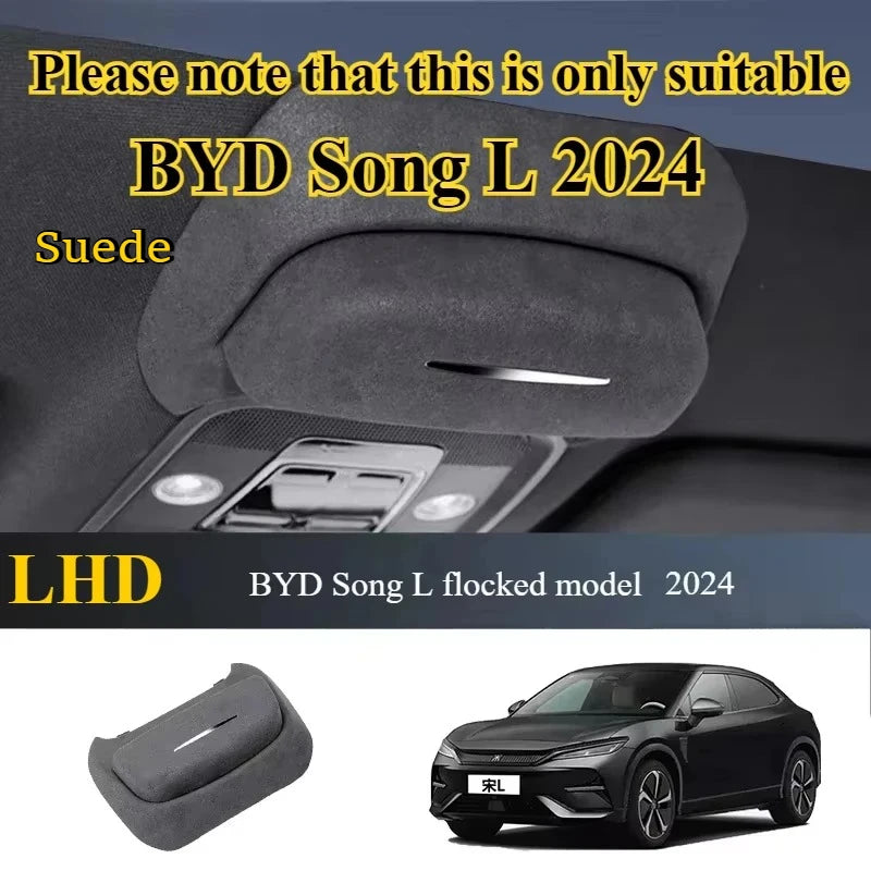 Easily Installable Car Glasses Holder for BYD Seal atto 3 Yuan PLUS Song L  2024 -high volume Sunglasses Case Car Glasses Holder