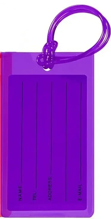 New Travel Waterproof Luggage Tag Holder Boarding Pass Travel Tag Card Cover Suitcase ID Address Name Holder Portable Label