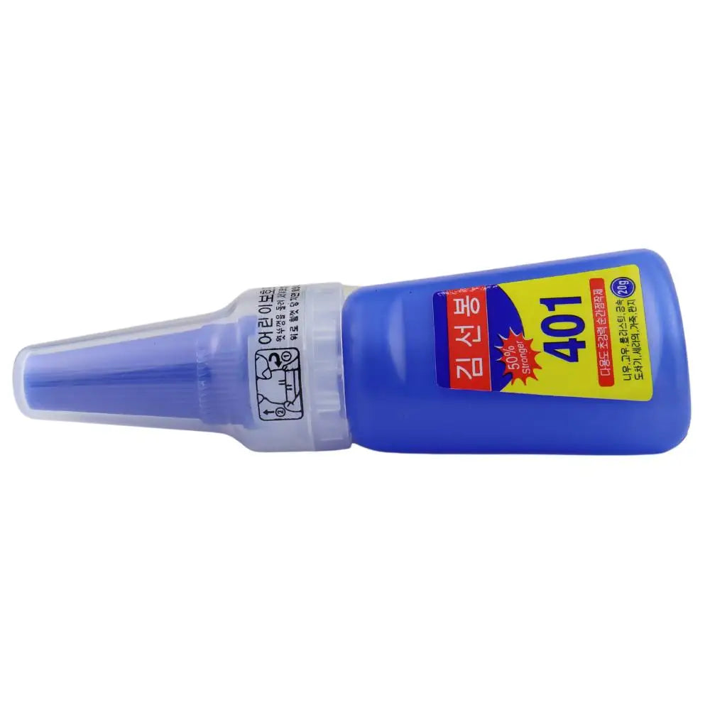 1pcs 12g/20g DYM  Strong Transparent 401 Glue Soft Shoes Manicure Repair Metal Plastic Accessories Multi-Functional Adhesive