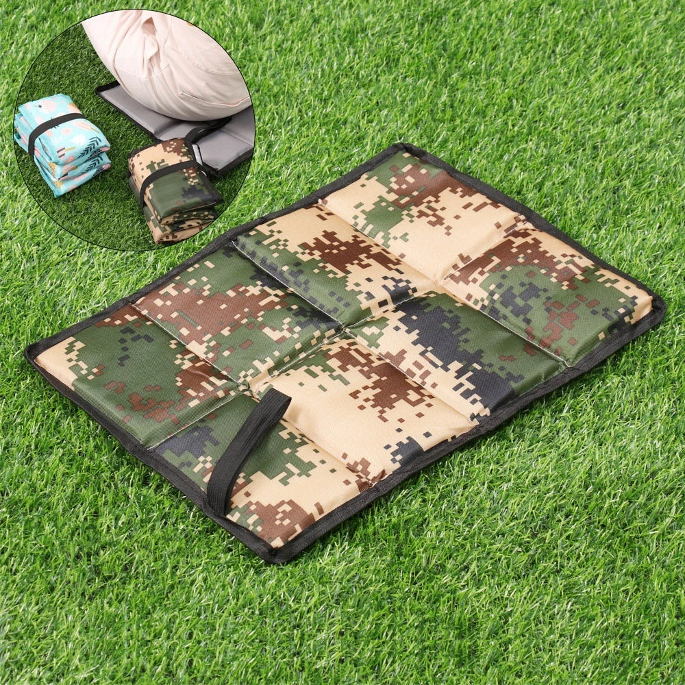 Waterproof Oxford Cloth Sitting Pad - Portable Folding Mat for Hiking/Beach/Picnic, Lightweight Seat Pad with Anti-Dirty Design
