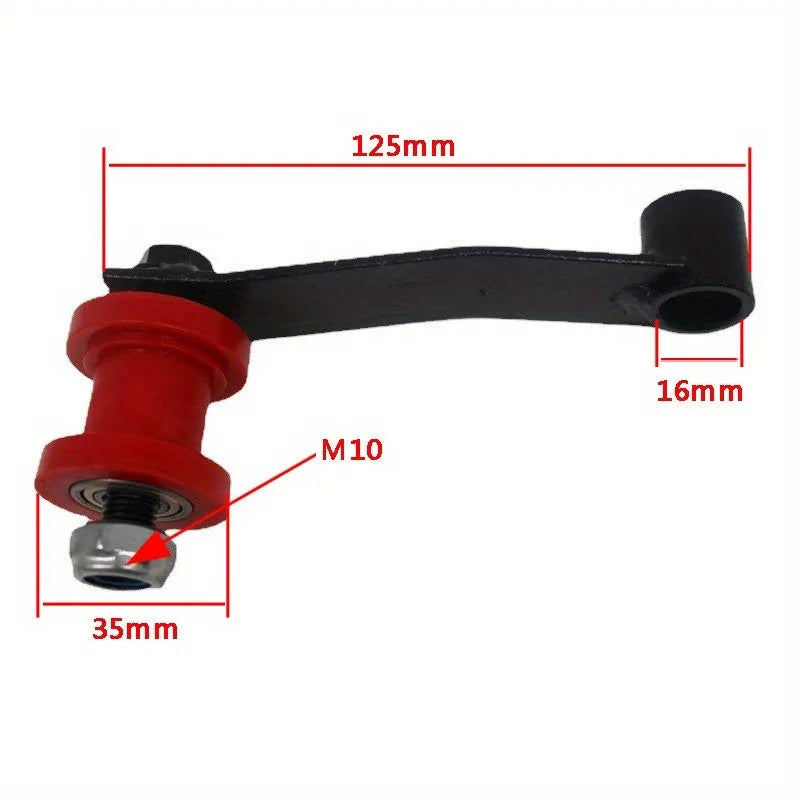 Accessory Motorcycle Parts Spare Parts Adjuster Chain Roller Guide for ATV 110 125 150 200 250cc Tensioner Replacement