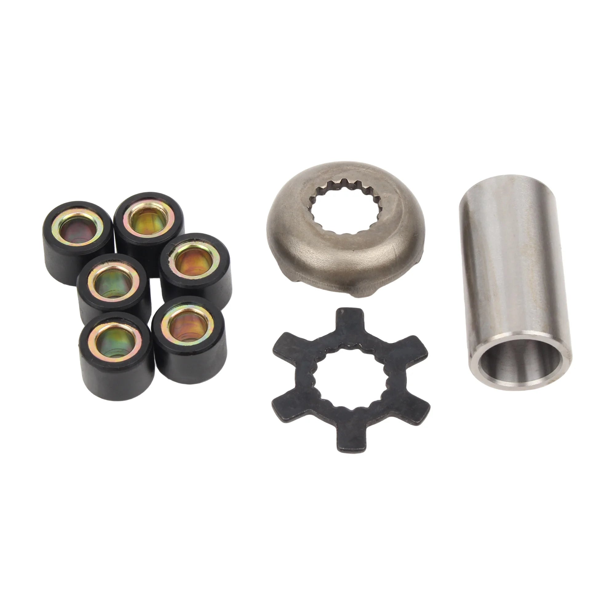 Motorcycle Clutch Drive Belt Variator Pulley Assembly Kit Replacement For Honda WH100T-A WH100T-H WH100T-F WH100T-G Scooter