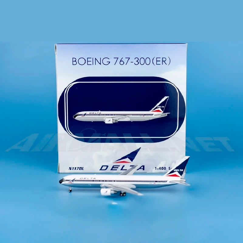 Phoenix 1:400 Scale PH04569 Delta Air Lines 767-300 N117DL Diecasts Collectible Aircraft Model Metal Miniatures Toys For Boys