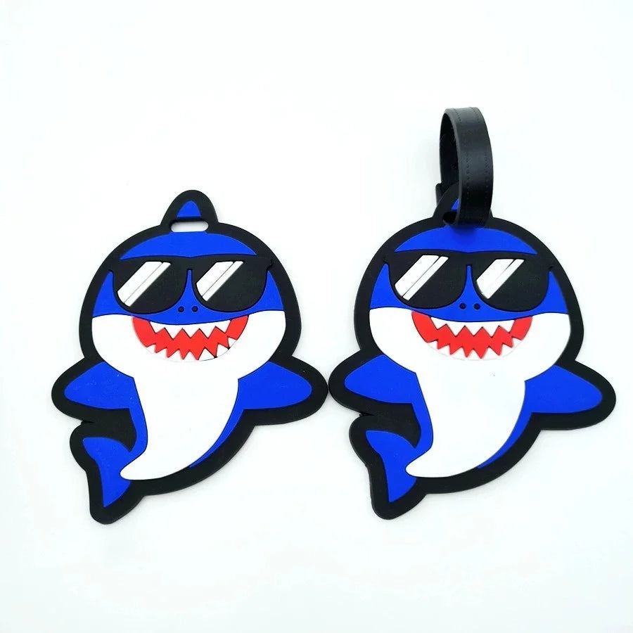 Cute Luggage Tags for Women Men, Travel Suitcase Tags Luggage Tags Series Identify Label Checked Baggage Anti-loss Tag